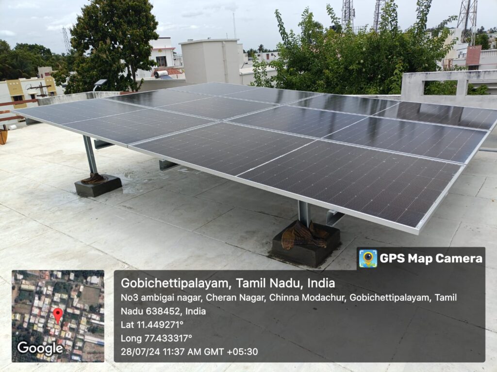 Office rooftop commercial solar by EroSolar